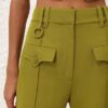 Luna Wool Flare Pant Pistachio Online