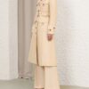 Luna Wool Silk Coat Cream Online