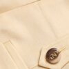 Luna Wool Silk Tailored Short Cream Online