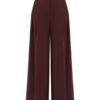 Luna Wool Tailored Pant Mahogany Online