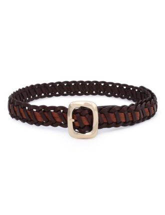Malley Braided Belt 30 Chestnut Online