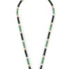 Mellow Stone Necklace Antique Gold/Malachite Online