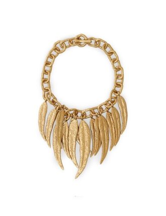 Mira Charm Necklace Gold Online
