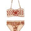 Patience Kids Crochet Bikini Cream/Orange Paisley Online Patience Kids Crochet Bikini Cream/Orange Paisley Online