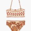 Patience Kids Crochet Bikini Cream/Orange Paisley Online Patience Kids Crochet Bikini Cream/Orange Paisley Online
