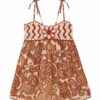 Patience Kids Dress Poolside Paisley Mustard Online Patience Kids Dress Poolside Paisley Mustard Online