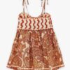 Patience Kids Dress Poolside Paisley Mustard Online Patience Kids Dress Poolside Paisley Mustard Online