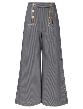 Patience Striped Denim Jean Stripe Online