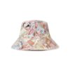 Printed Canvas Bucket Hat Patch Multi Online