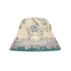 Printed Long Brim Bucket Hat Cream Scarf Floral Online Printed Long Brim Bucket Hat Cream Scarf Floral Online