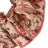 Printed Silk Scrunchie Pink Paisley Floral Online Printed Silk Scrunchie Pink Paisley Floral Online
