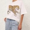Printed Tee Leopard Online