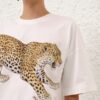 Printed Tee Leopard Online