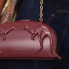 Rapture Clutch Burgundy Online