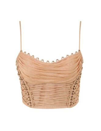 Rebellion Beaded Bodice Blush Online