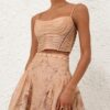 Rebellion Beaded Bodice Blush Online