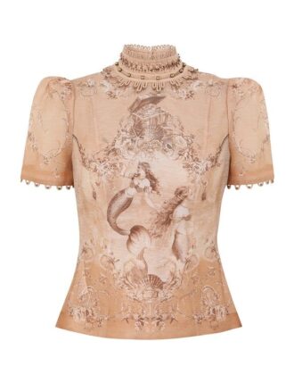 Rebellion Beaded Top Blush Mermaid Online Rebellion Beaded Top Blush Mermaid Online