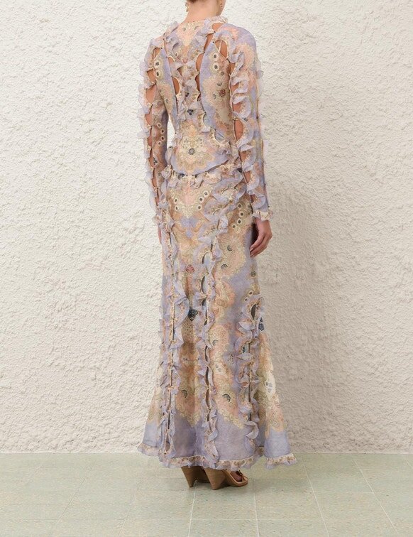 Rebellion Button Midi Dress Cream Aviary Online Rebellion Button Midi Dress Cream Aviary Online