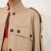 Rebellion Cargo Jacket Beige Online Rebellion Cargo Jacket Beige Online