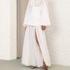 Rebellion Corded Gown Ivory Online