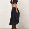 Rebellion Denim Midi Skirt Night Sky Online Rebellion Denim Midi Skirt Night Sky Online