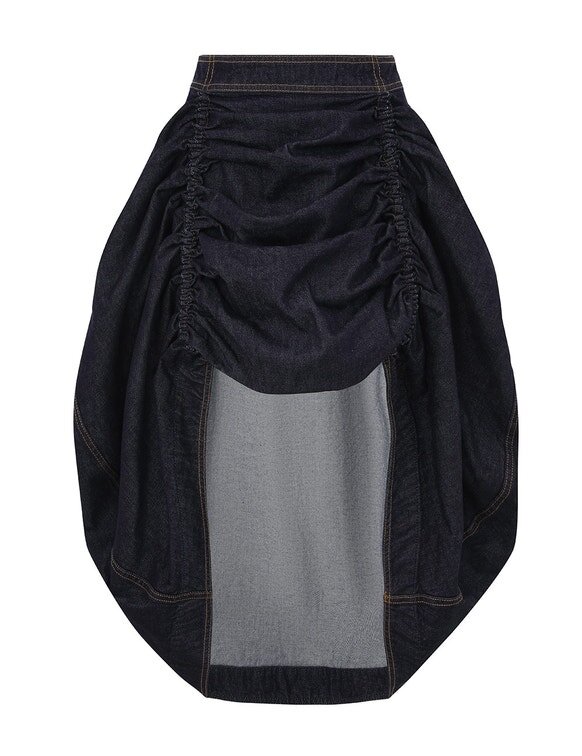 Rebellion Denim Midi Skirt Night Sky Online Rebellion Denim Midi Skirt Night Sky Online