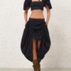 Rebellion Denim Midi Skirt Night Sky Online Rebellion Denim Midi Skirt Night Sky Online