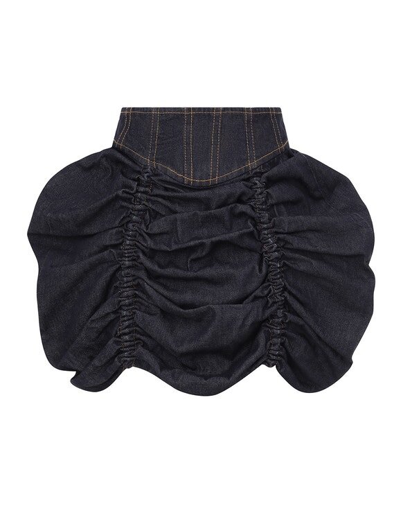 Rebellion Denim Mini Skirt Night Sky Online Rebellion Denim Mini Skirt Night Sky Online