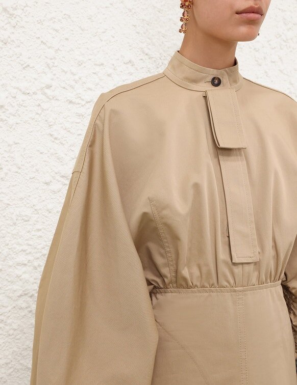 Rebellion Drawn Mini Dress Beige Online Rebellion Drawn Mini Dress Beige Online