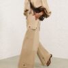 Rebellion Drawn Top Beige Online