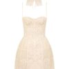 Rebellion Filigree Mini Dress Cream Online Rebellion Filigree Mini Dress Cream Online
