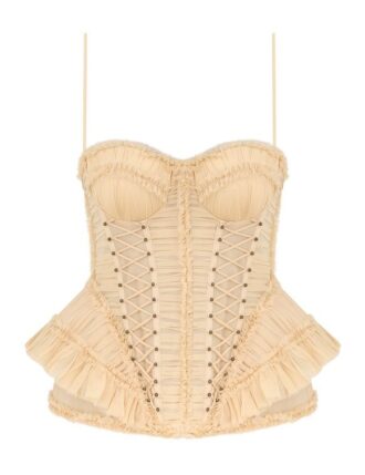 rebellion frayed corset cream online 1 330x429 - Rebellion Frayed Corset Cream Online