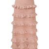 Rebellion Frill Midi Skirt Metallic Rose Gold Online Rebellion Frill Midi Skirt Metallic Rose Gold Online