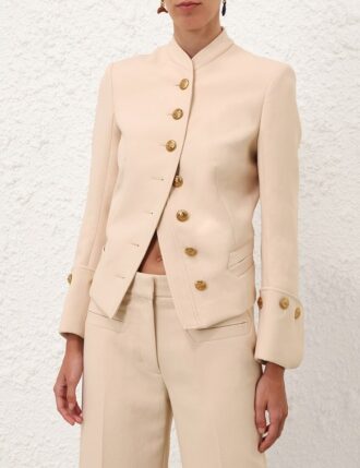 Rebellion Pirate Jacket Cream Online