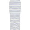 Rebellion Stripe Midi Skirt Multi Stripe Online Rebellion Stripe Midi Skirt Multi Stripe Online