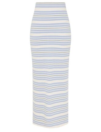 Rebellion Stripe Midi Skirt Multi Stripe Online