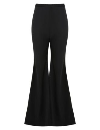 Rebellion Twill Flare Pant Black Online