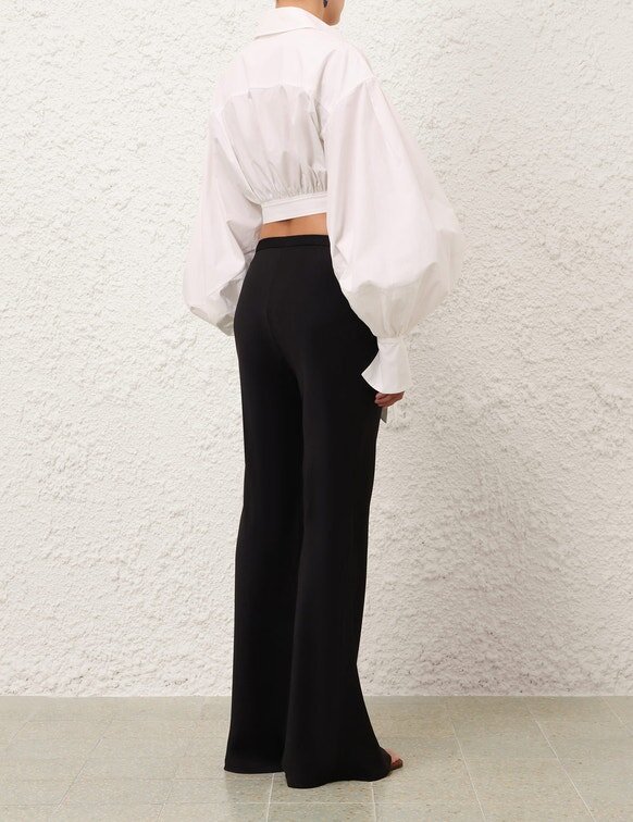 Rebellion Twill Flare Pant Black Online Rebellion Twill Flare Pant Black Online