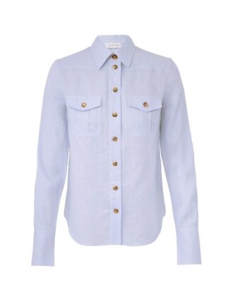 Safari Shirt Pale Blue Online