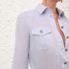 Safari Shirt Pale Blue Online