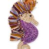 Seahorse Raffia Bag Charm Multico Online