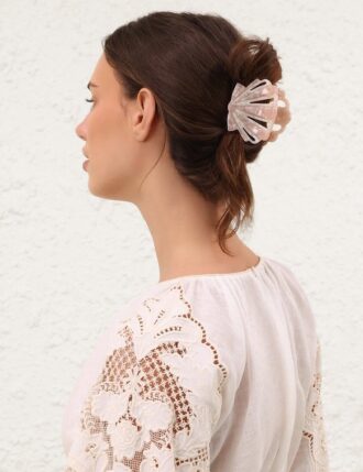 Shell Clasp Blush/Ivory Online