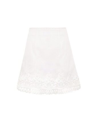 Stardust Mini Skirt Ivory Online