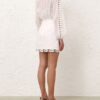 Stardust Mini Skirt Ivory Online