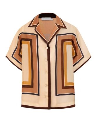 Stardust Short Sleeve Shirt Scarf Multi Online