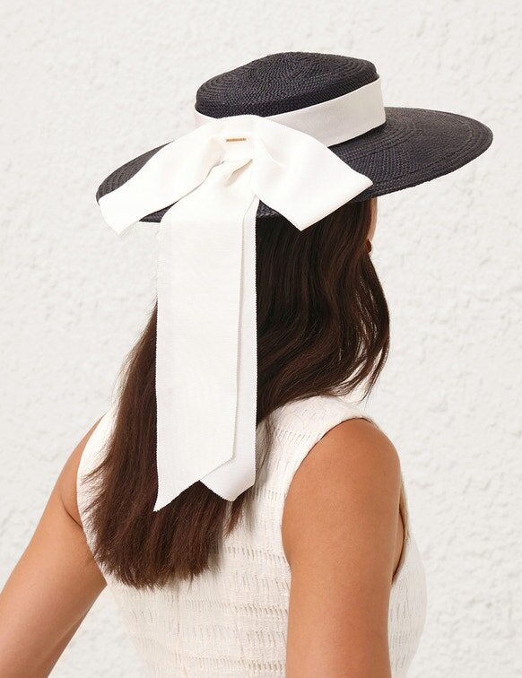 Straw Boater Black Online Straw Boater Black Online