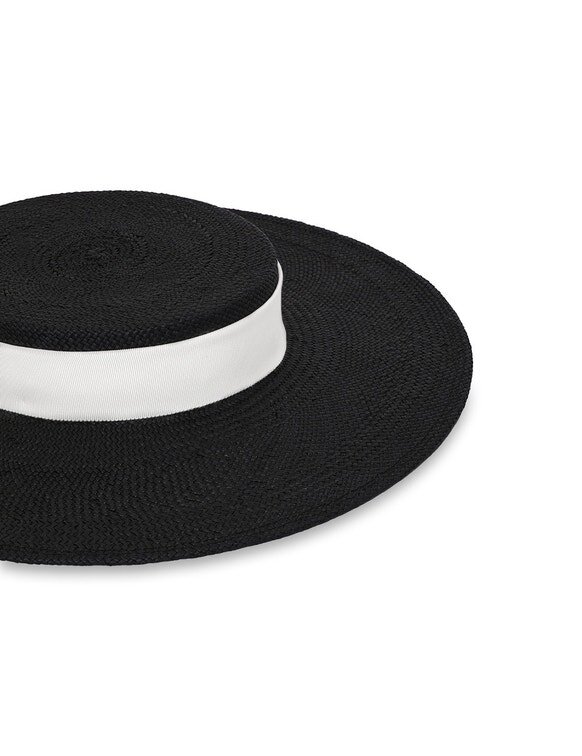 Straw Boater Black Online Straw Boater Black Online