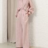 Stripe Wide Leg Pant Pink Stripe Online