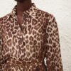Sunray Collared Shirt Leopard Online