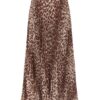 Sunray Pleated Skirt Leopard Online
